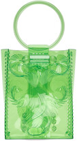 Thumbnail for your product : Mame Kurogouchi SSENSE Exclusive Green Sculptural Mini Handle Bag