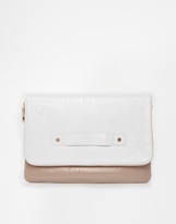 Thumbnail for your product : Pieces Sasa Folded Oversized Clutch Bag