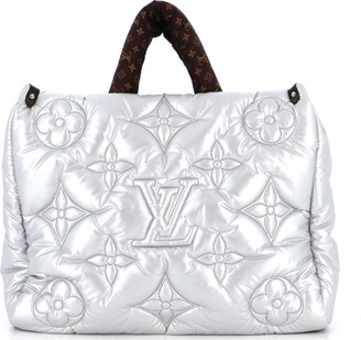 Louis Vuitton 2018 Pre-owned Iridescent Keepall Bandouliere 50 Travel Bag - Silver