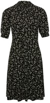 Thumbnail for your product : M&Co Petite Floral ditsy shirred midi dress