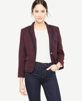 Thumbnail for your product : Ann Taylor Tall Tipped Tweed Newbury Blazer