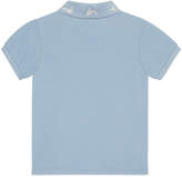 Thumbnail for your product : Gucci Cotton Stretch Pique Polo w/ Embroidered Collar, Size 4-12