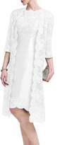 Thumbnail for your product : Dressyu Short Mother of The Bride Formal Lace Satin Evening Dress with Jacket US