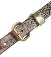 Thumbnail for your product : ASOS Chunky Metal Keeper Super Skinny High Waist Belt