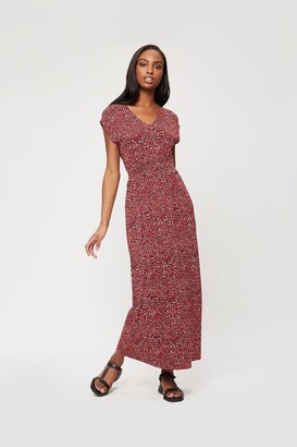 thigh split maxi dress