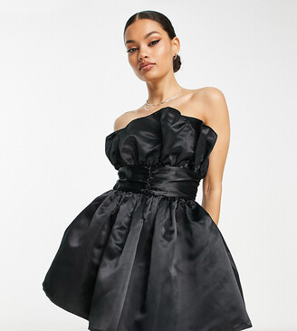 Black Structured Dresses