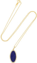 Thumbnail for your product : Jennifer Meyer 18-karat gold, lapis lazuli and diamond necklace