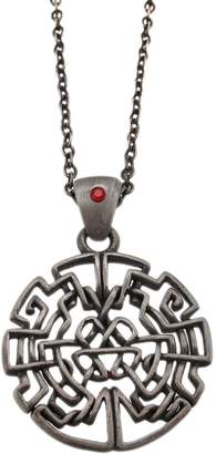 Zeckos Pewter Celtic Knotwork Heart Design Pendant Necklace