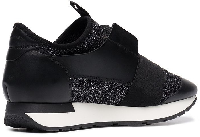 black glitter balenciaga