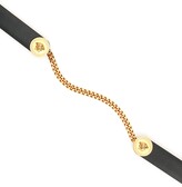 Thumbnail for your product : Versace RUNWAY BELT 95 Black Leather