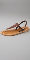 Thumbnail for your product : K. Jacques Cyrus Broad Thong Sandals