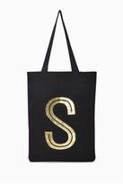 Thumbnail for your product : Next Womens Black Initial Shopper Bag