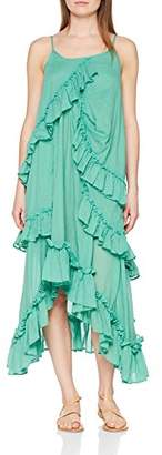 Rose' A Pois ROSE A POIS Women's MANZONI Maxi Sleeveless Dress, Verde (Verde 6012), (Manufacturer Size: )