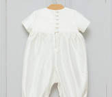 Thumbnail for your product : Adore Baby Boys Harry Christening Romper Suit