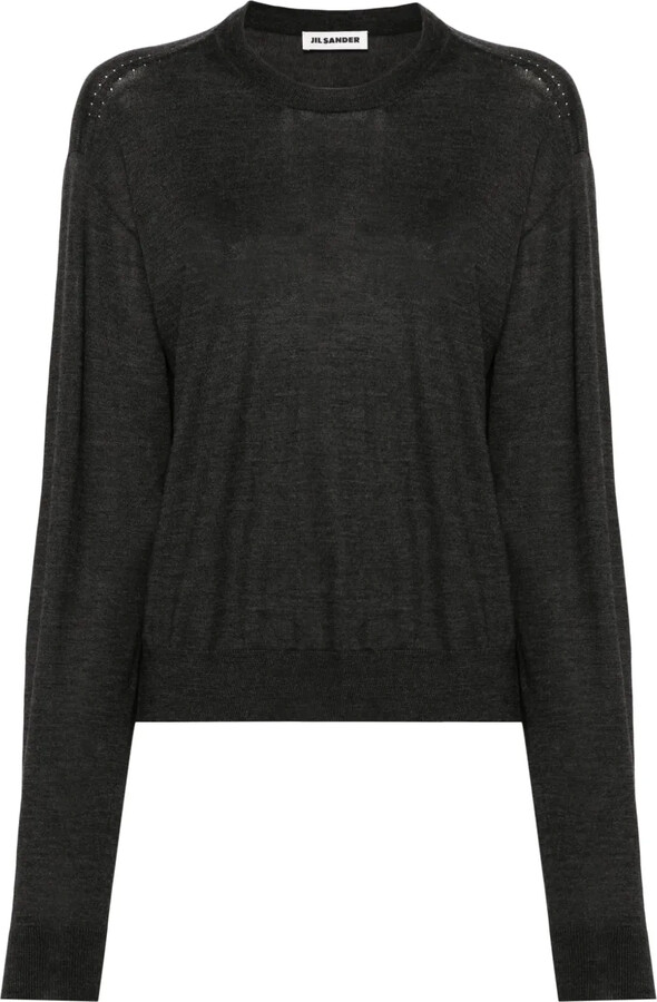 Jil Sander Roundneck Knit Sweater - ShopStyle