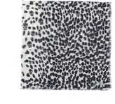 Thumbnail for your product : Alexander McQueen Leopard and skull print scarf