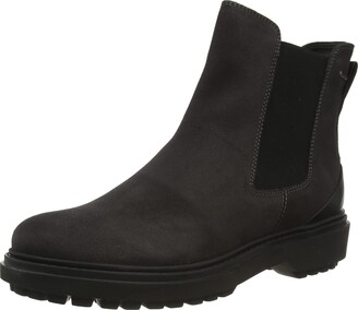 Geox Woman D Asheely Np Abx Ankle Boots Dk Grey/Black 35 EU - ShopStyle