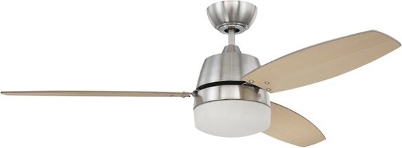 52" Craftmade Fans Beltre Ceiling Fan in Metallics, 3 Blades