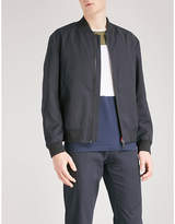 Thumbnail for your product : HUGO Stand-collar shell bomber jacket