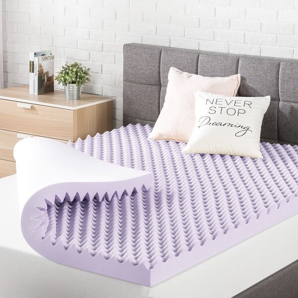 Gel Memory Foam Target Queen Foam Mattress Topper Mellow Egg Crate