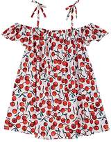 Thumbnail for your product : Milly Kids' Eden Cherry-Print Stretch-Cotton Cover-Up