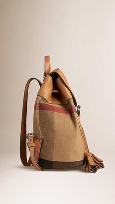 Burberry Canvas Check Backpack