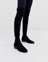 asos petite thigh high boots
