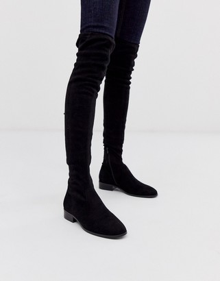 knee high flat boots sale