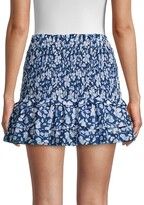 Thumbnail for your product : Vineyard Vines St Barths Floral Smocked Skirt