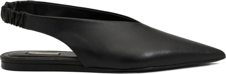 AMI Paris Pointed-Toe Slingbacks