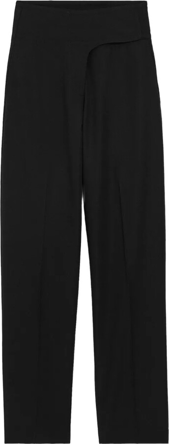 AMI Paris Belted Tailored Trousers