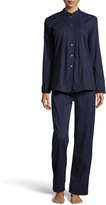 Thumbnail for your product : Donna Karan Cotton Batiste Pajama Set, Ink