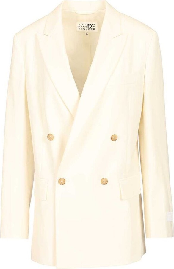 MM6 MAISON MARGIELA Double Breasted Blazer