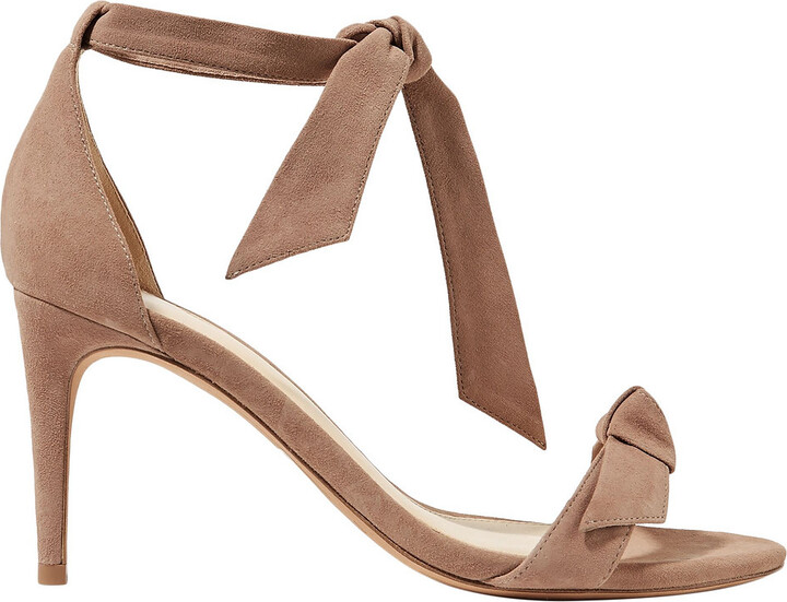 Alexandre Birman Clarita 75 bow-detailed suede sandals