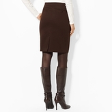 Thumbnail for your product : Ralph Lauren Buckled Pencil Skirt