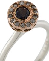 Thumbnail for your product : Rosa Maria Diamond-Embellished Round Ring
