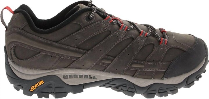 Merrell Men's Moab 2 Prime Waterproof Hiking Shoes - Medium Width In Charcoal