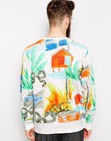 Thumbnail for your product : Soulland Sweatshirt with All Over Print