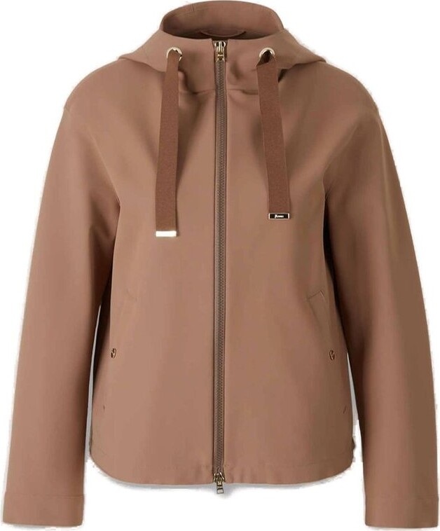Herno Zipped Drawstring Jacket