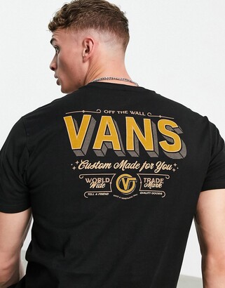 Vans East End T-shirt in black - ShopStyle