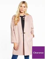 Thumbnail for your product : NATIVE YOUTH Wool Blend Cocoon Coat