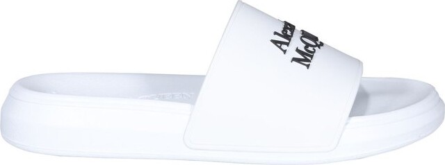 Alexander McQueen Logo Printed Slides