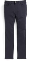 Thumbnail for your product : Armani Junior Boy's Stretch Cotton Twill Pants