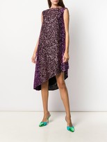 Thumbnail for your product : Halpern Cowl Back Cocktail Dress