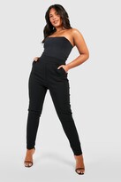 Thumbnail for your product : boohoo Plus Super Stretch Fitted Pants