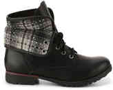 Thumbnail for your product : Rock & Candy Women's Spraypaint Rhinestone Combat Boot -Black