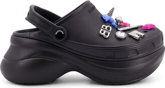 Balenciaga X Crocs™ Faux Fur Mules - ShopStyle