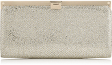 Thumbnail for your product : Jimmy Choo Camille Champagne Glitter Fabric Clutch Bag