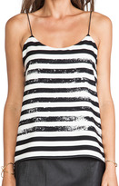 Thumbnail for your product : Tibi Distressed Stripe Cami