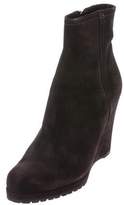 Thumbnail for your product : Prada Sport Suede Ankle Boots silver Sport Suede Ankle Boots